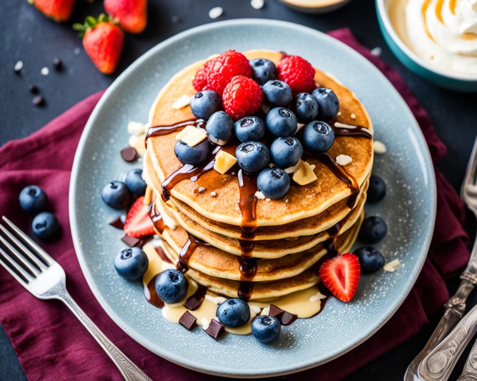 Keto pancake variations