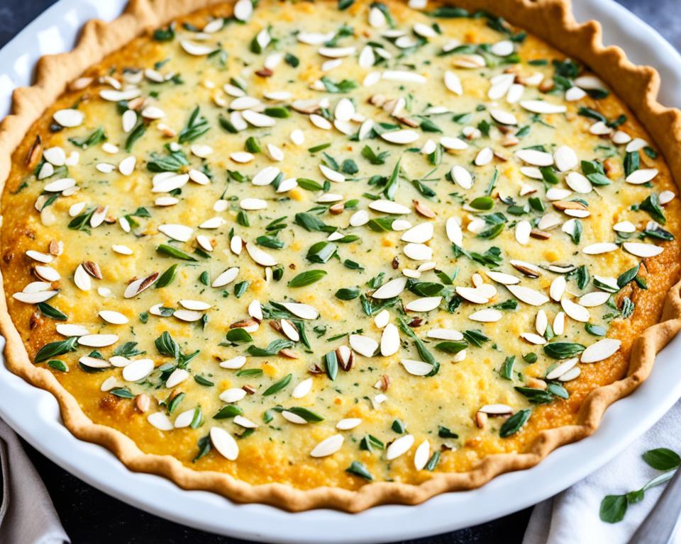 keto almond flour quiche crust