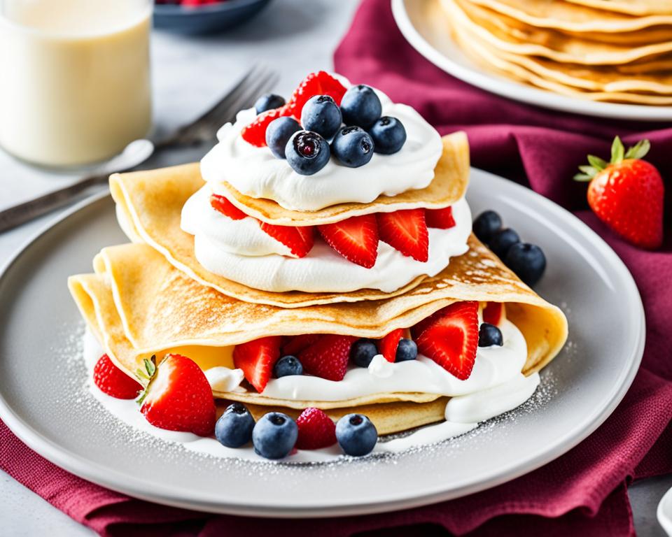 two-ingredient keto crepes