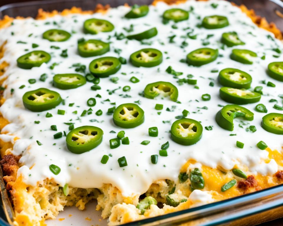 Baked Keto Jalapeno Popper Casserole