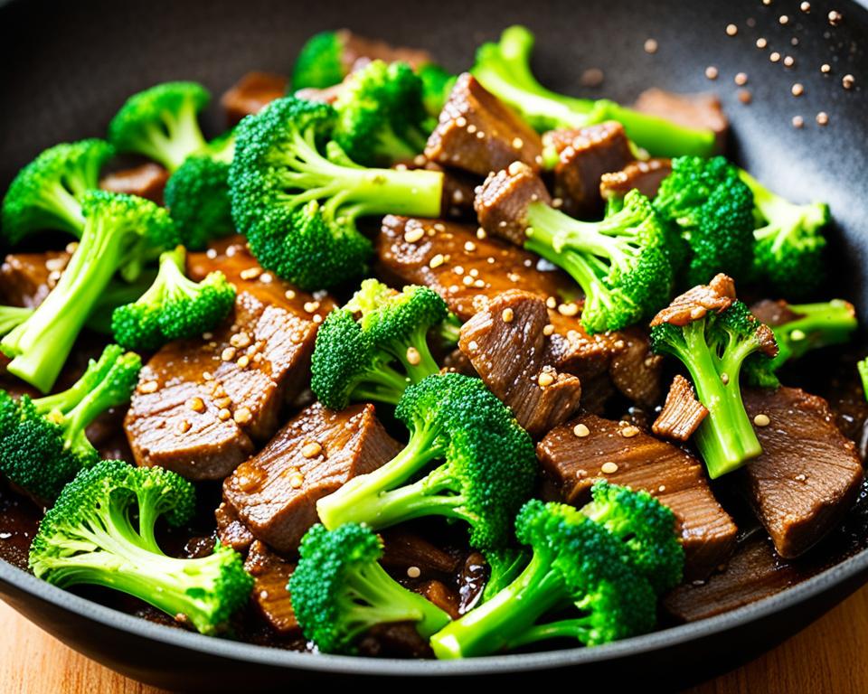 keto low carb beef and broccoli