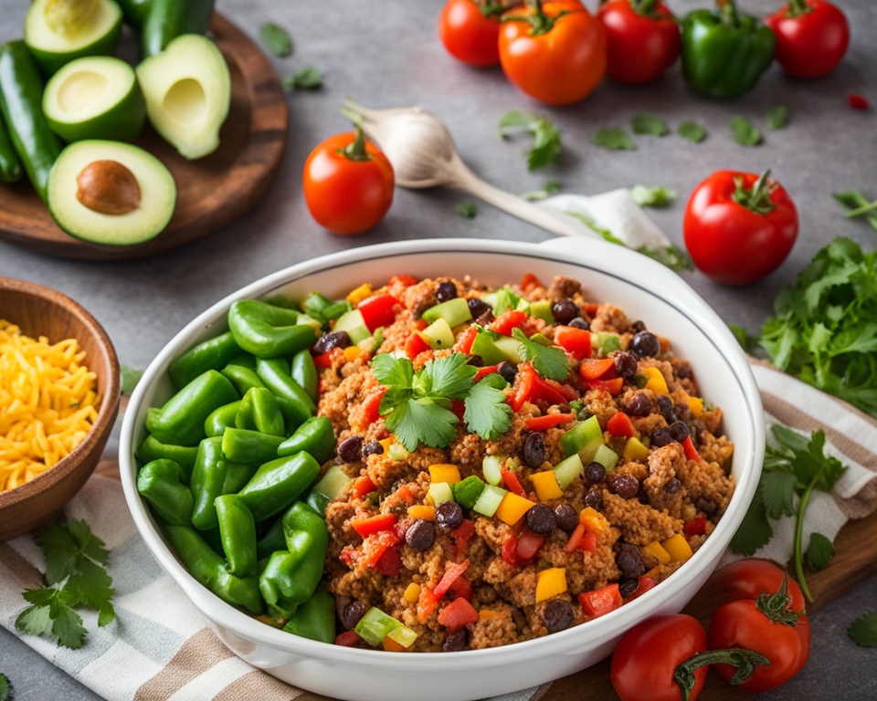 low carb taco casserole recipe ingredients